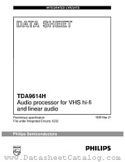 TDA9614H datasheet pdf Philips