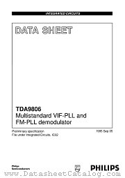 TDA9806 datasheet pdf Philips