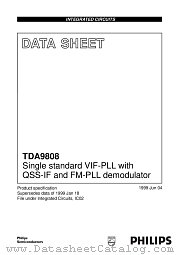 TDA9808 datasheet pdf Philips