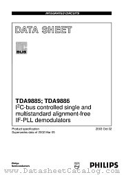 TDA9886T/V4 datasheet pdf Philips