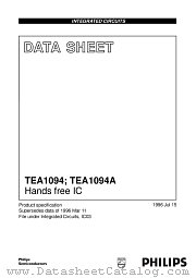 TEA1094 datasheet pdf Philips