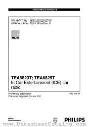TEA6825 datasheet pdf Philips