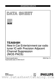 TEA6848 datasheet pdf Philips