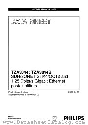 TZA3044 datasheet pdf Philips
