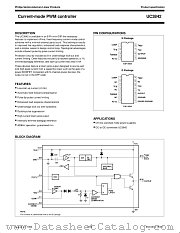 UC3842D datasheet pdf Philips