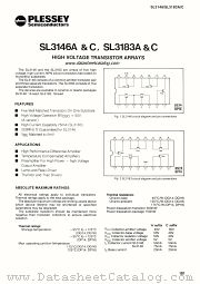 SL3146C datasheet pdf PLESSEY Semiconductors