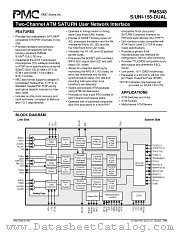PM5348 datasheet pdf PMC-Sierra Inc