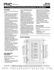 PM5363 datasheet pdf PMC-Sierra Inc