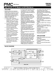 PM5365 datasheet pdf PMC-Sierra Inc