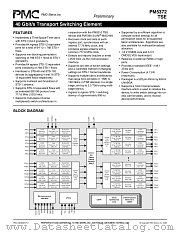 PM5372 datasheet pdf PMC-Sierra Inc