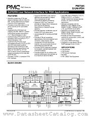 PM7345 datasheet pdf PMC-Sierra Inc