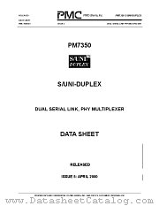 PM7350-PI datasheet pdf PMC-Sierra Inc