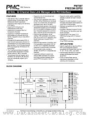 PM7367 datasheet pdf PMC-Sierra Inc