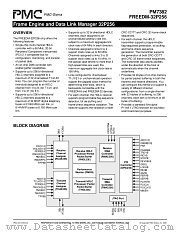 PM7382 datasheet pdf PMC-Sierra Inc