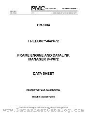 PM7384-BI datasheet pdf PMC-Sierra Inc