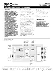 PM7384 datasheet pdf PMC-Sierra Inc