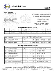 L8801P datasheet pdf Polyfet RF Devices