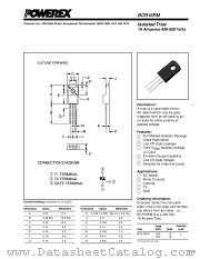 BCR16PM-12L datasheet pdf Powerex Power Semiconductors