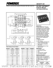 CM100TF-12H datasheet pdf Powerex Power Semiconductors