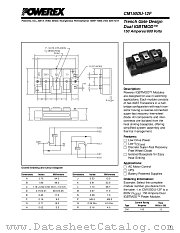CM150DU-12F datasheet pdf Powerex Power Semiconductors
