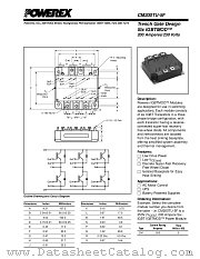 CM200TU-5F datasheet pdf Powerex Power Semiconductors