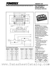 CM300DY-24H datasheet pdf Powerex Power Semiconductors