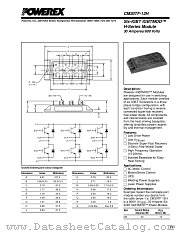 CM30TF-12H datasheet pdf Powerex Power Semiconductors