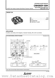 CM400DY-50H datasheet pdf Powerex Power Semiconductors