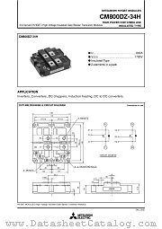 CM800DZ-34H datasheet pdf Powerex Power Semiconductors