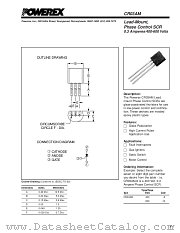 CR03AM datasheet pdf Powerex Power Semiconductors