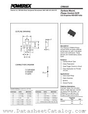 CR08AS datasheet pdf Powerex Power Semiconductors