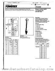 CR150DM-12 datasheet pdf Powerex Power Semiconductors