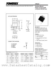 CR5AS400-8 datasheet pdf Powerex Power Semiconductors
