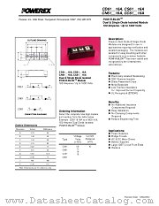 CD611416A datasheet pdf Powerex Power Semiconductors