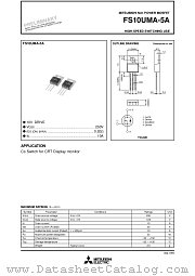 FS10UMA-5A datasheet pdf Powerex Power Semiconductors