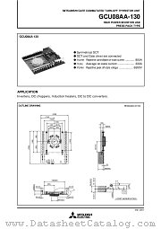 GCU08AA-130 datasheet pdf Powerex Power Semiconductors