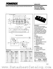 KD221K75 datasheet pdf Powerex Power Semiconductors