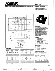 KS621K60 datasheet pdf Powerex Power Semiconductors