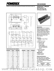 PM150CBS060 datasheet pdf Powerex Power Semiconductors