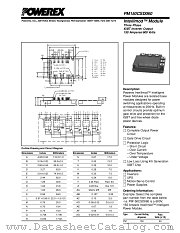 PM150CSD060 datasheet pdf Powerex Power Semiconductors