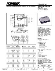 PM150CSD120 datasheet pdf Powerex Power Semiconductors