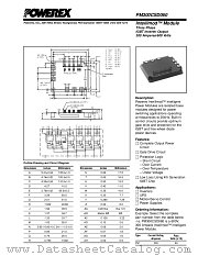 PM300CSD060 datasheet pdf Powerex Power Semiconductors