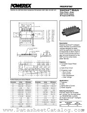 PM30RSF060 datasheet pdf Powerex Power Semiconductors