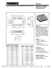 PS11034 datasheet pdf Powerex Power Semiconductors