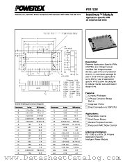 PS11036 datasheet pdf Powerex Power Semiconductors