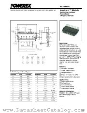 PS20341-G datasheet pdf Powerex Power Semiconductors