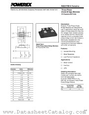 RM20TPM-H datasheet pdf Powerex Power Semiconductors