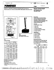 T7602030 datasheet pdf Powerex Power Semiconductors