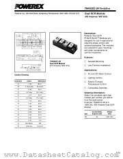 TM400DZ-2H datasheet pdf Powerex Power Semiconductors