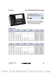 GP3020-7R datasheet pdf Power-One